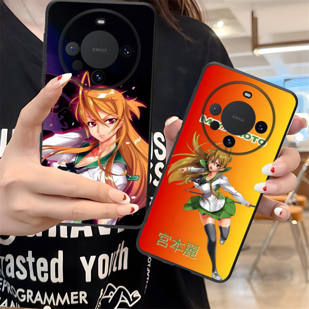 Чехол для телефона Highschool Rei Miyamoto для Huawei Mate 60 50 40 30 20 10 Pro Plus Lite E 5G Цветной Печатный Чехол Роскошный Чехол