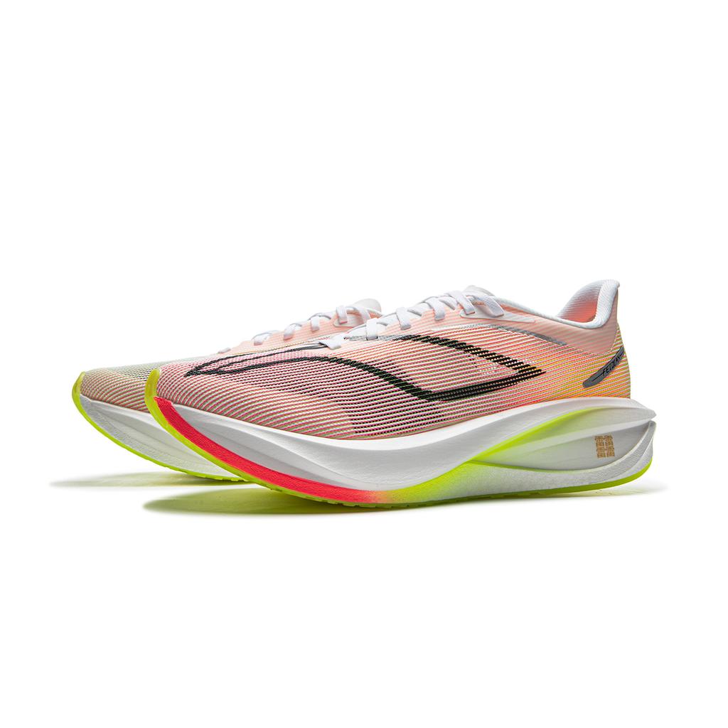 Li Ning Fei Dian 5 Challenger Sports Comfortable Shock Absorption Non-Slip Low-Top Carbon Plate Marathon Racing Running Shoes Women Sneaker ARMV002-15