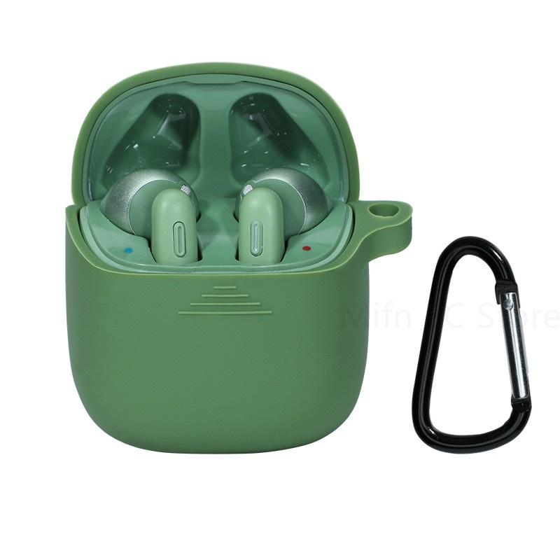Силиконовый чехол для JBL Tune 220TWS/JBL Tune 225TWS с брелком, мягкий защитный чехол для JBL Tune 220TWS, водонепроницаемый чехол