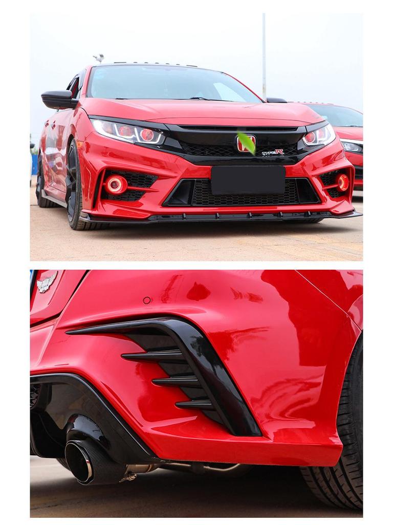10th Gen Civic FC450 (2016-2021) Body Kit: Wide Body Kit, Side Skirts, Rear Spoiler, Rear Diffuser, Front Splitter, Front Lip Spoiler