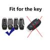 Прозрачный Черный ТПУ Подходит для Ford Mustang Edge Explorer Fusion Mondeo Kuka Умный Чехол-Крышка для Брелока Автомобильного Ключа 3 4 Кнопочный Держатель Авто Аксессуары