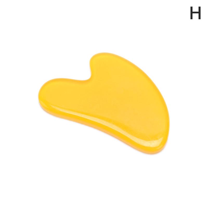 Natural Gua Sha Scraper Board Massage Face Neck Skin Lifting Wrinkle Remover
