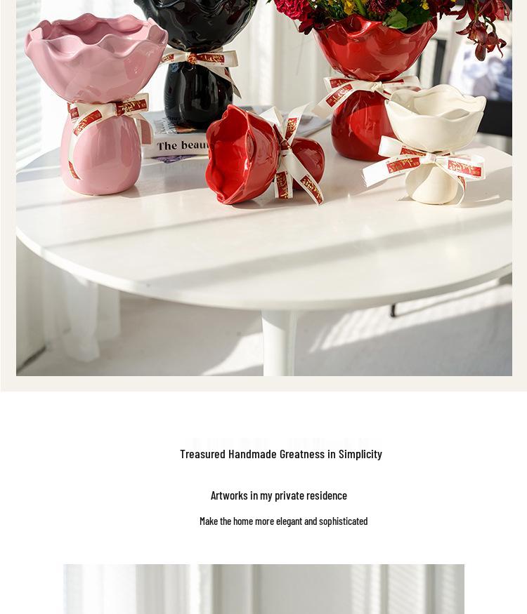 Элегантная Роскошная Маленькая Ваза для Свадебного Декора и Цветочных Композиций