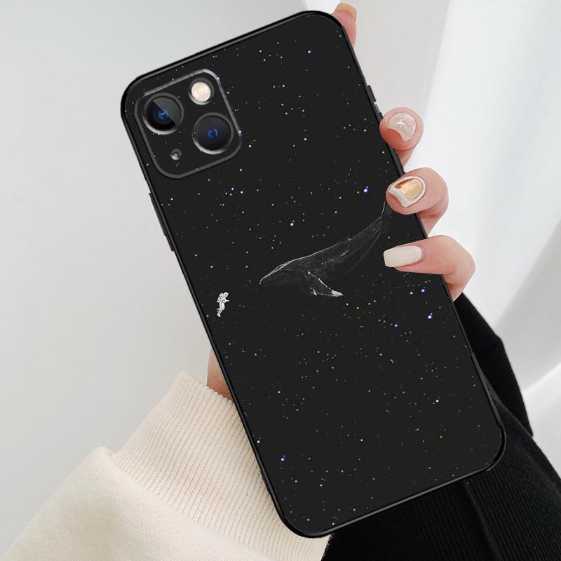 Чехол для телефона 'Океанская китовая акула и волны' для iPhone 17 Pro Max 14 13 12 11 15 16 Pro Max mini 16 15 Plus 16e 17 Air