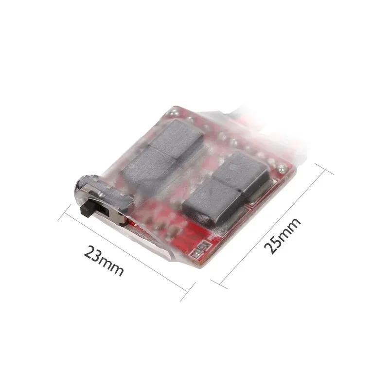 NEEBRC 30A Brushed ESC 4-8V Dual Way Brake Speed Controller for 1/16 1/18 1/24 RC Car Boat 370 380 390 Motor WPL HSP HPI Traxxas