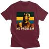 Custom No Problem Alf T Shirts for Unisex 100% Cotton Tees Alien Life Form Tshirts Short-Sleeve Casual T-shirt Clothes
