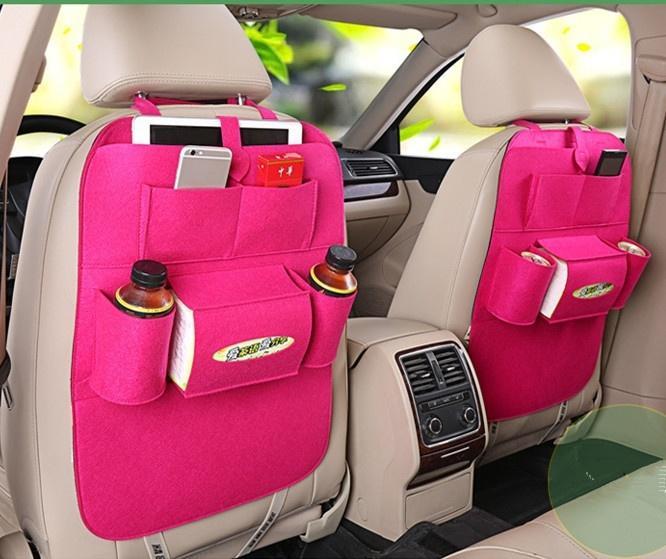 Многоцелевой органайзер на спинку переднего сидения автомобиля