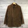 Made In Japan PPFM Lined Short Coat Button Jacket M Men Brown Stand Collar Painted(USED)