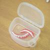 Container Artificial Tooth Boxes Transparent Cleaning Teeth Cases False Teeth Storage Box