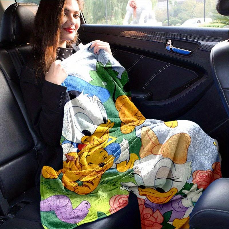 1pc, Pluto Donald Duck Daisy Duck Pluto Doggy Friends Blanket Home Decor, Couch Throw, Outdoor Blanket, Gift, Flannel Coverlet