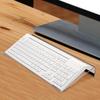Tilted Keyboard Holder Clear Display Holder Acrylic PC Keyboard Lift Computer Keyboard Holder for Ergonomic Typing Desktop Holde