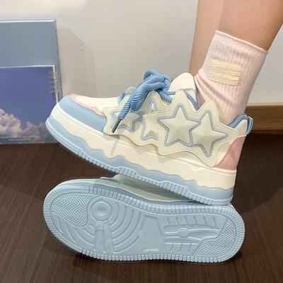 Весенние новые туфли из кожи с круглым носком, подходящие по цвету, модные туфли на шнуровке, повседневная женская спортивная обувь