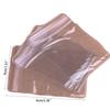 100pcs Clear Plastic Ziplock Storage Bag Jewelry Resealable Sealed Zipper Pouch