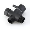T Shape Adapter Connector Three Way Replacement Component Shower Arm Diverter Valve