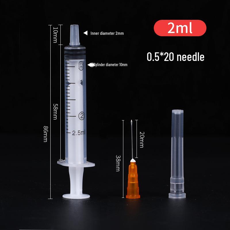 Veterinary Disposable Sterile Syringe Needle Tube Injector for Feeding and Infusion
