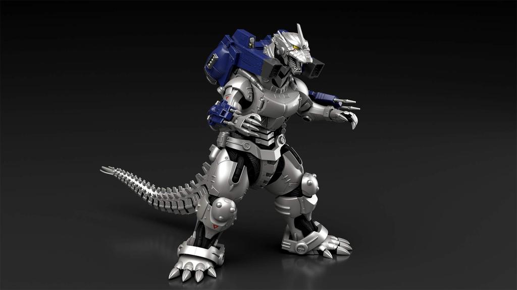 Aoshima Bunka Kyozaisha Godzilla X Mechagodzilla Type 3 Kiryu Height 24cm Plastic Model MFS-3 Approx. Color-coded GO-01