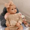 Мягкие силиконовые куклы-реборн с полным телом 48 см, реалистичные новорожденные девочки, раскрашенные как настоящие дети, куклы для малышей, игрушки, подарки