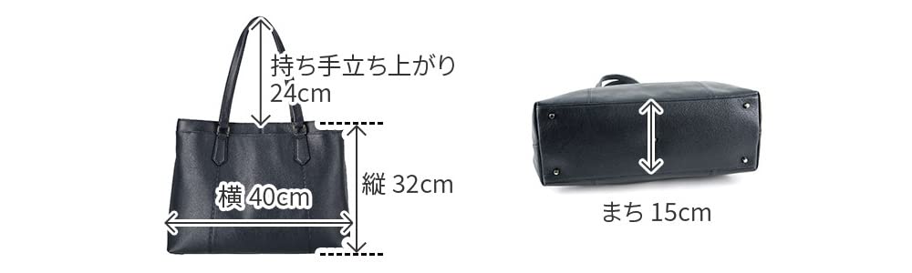 Сумка-тоут Genuine [SONNE], Кожа, Мужская, Темно-синий, SO-SOX015-NV