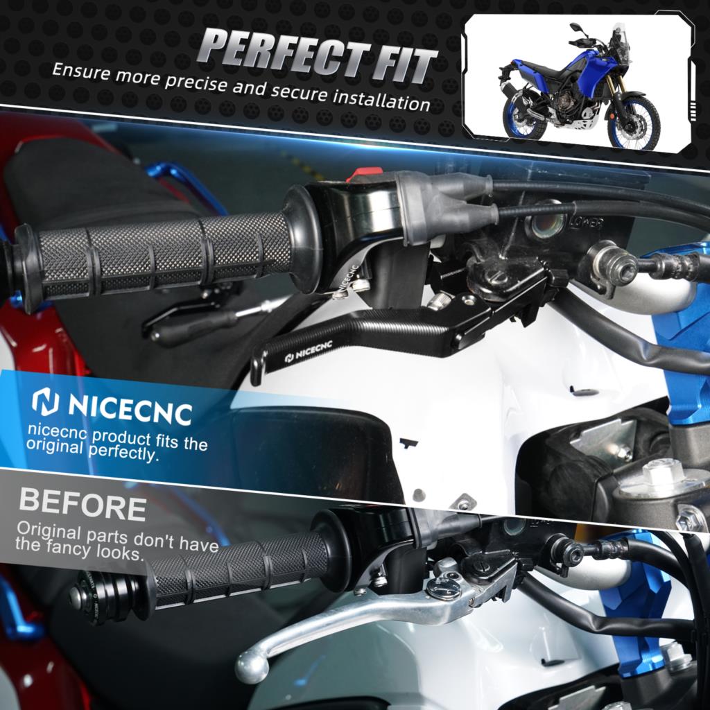 Для Yamaha Tenere 700 T700 XTZ 700 2019-2024 Короткий рычаг тормоза и сцепления Tenere 700 World Raid 2022-2024 Rally Edition XSR700