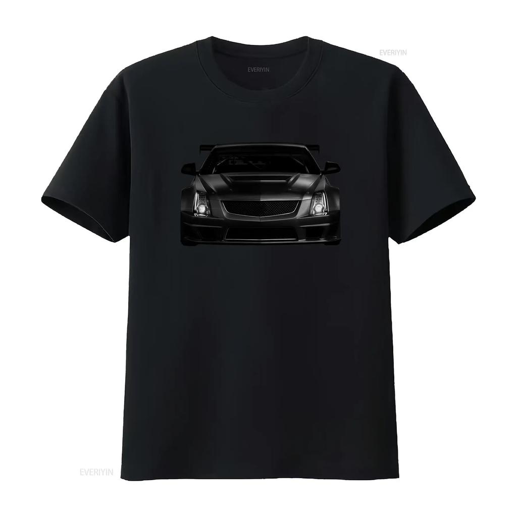 Caddy CTS V Second Generation 2008 2015 T Shirt for Men Idea Headlights Glow 100 Cotton Perfect