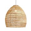 Natural Wicker Design Pendant Light Apply for Living Room Kitchen Indoor Decorative Lighting Wooden Chandelier Pendant Lights