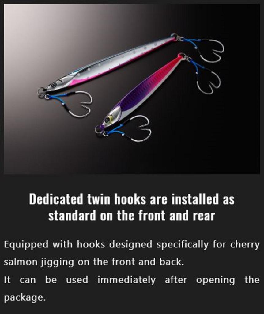 Jackall Metal Jig Bambluz Semi Long 180 Grams P Pink Glow (2650)