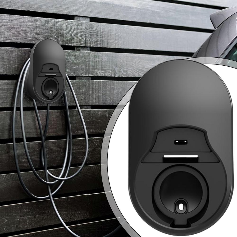 EV Electric Car Charger Holder Wall Mount Vehicle SUV Car Charger Bracket Socket Portable Wall Connector Holster