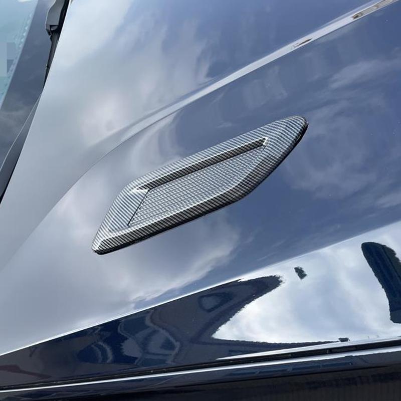 Универсальный автомобильный капот совок воздухозаборник крышка для Golf 4 5 6 7 Fiat 500 Ford Focus Mk2 Mazda Cx5 Nissan Qashqai J11 BMW F10 F30