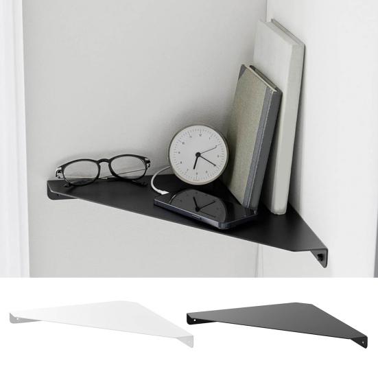 Bathroom Storage Rack Corner Shelf Rustproof Strong Load-bearing Simple Installation Floating Shower Shelf