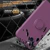 Магнитные чехлы из жидкого силикона для For Iphone 1 14 13 12 11 Pro Max XS XR 6 6s 7 8 Plus SE Мягкая крышка с держателем-кольцом