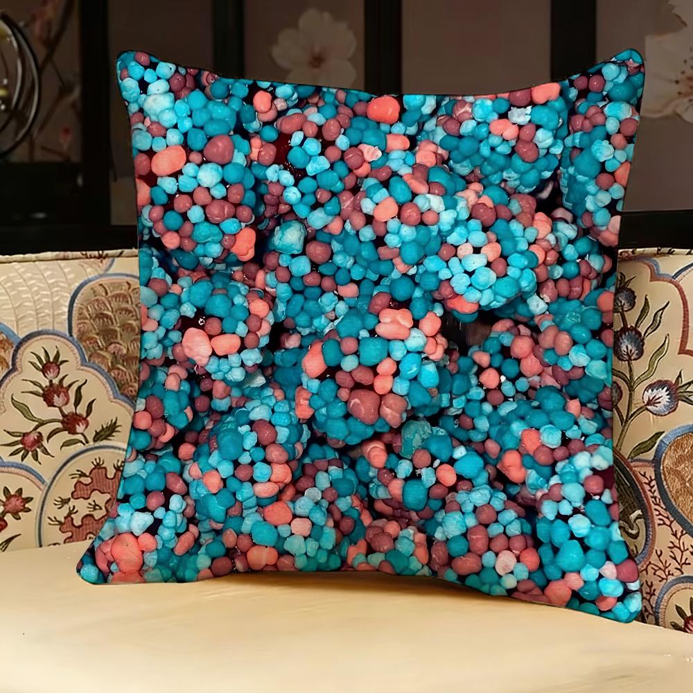 Nnerds Gummy Clusters Pillow Case Pillowcase Doublesided Printed Sofa Cushion Bedroom Headboard Pillow