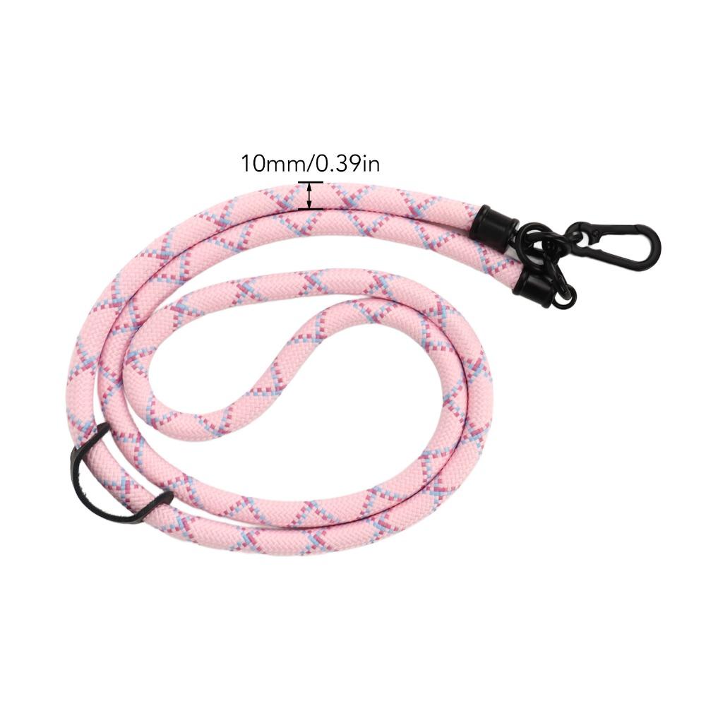 2 Pcs Adjustable Strap Cell Phone Lanyard Metal Polyester Crossbody Lanyard Neck Lanyard  Keychain