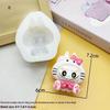 Cute Labubu Silicone Candle Mold Lion Animal Soap Paste Cement Casting Mold Diy Chocolate Ice Baking Tool