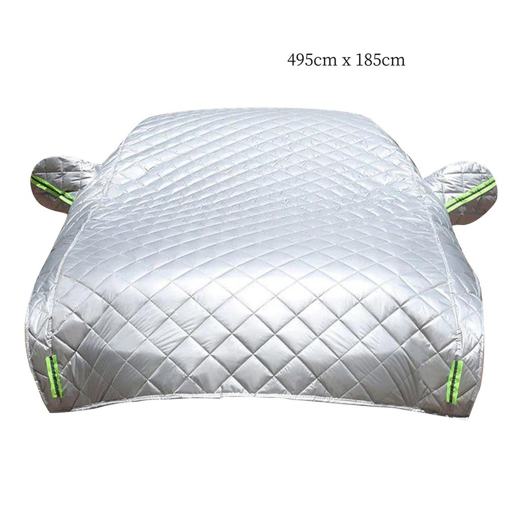 Защитное покрытие от града для автомобиля, светоотражающий дизайн, износостойкий, устойчивый к царапинам, полное покрытие, универсальное, легко устанавливаемое защитное покрытие от града для автомобиля