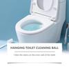 Long Lasting Fragrance Hanging Toilet Cleaning Ball Efficient  Dirt Removal No Residue For Bathroom