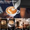 Multifunctional Electric Milk Frother  4 In 1 Hot and Cold Foam Maker Automatic Milk Foam Machine For Coffee Latte 19.5*10.9cm