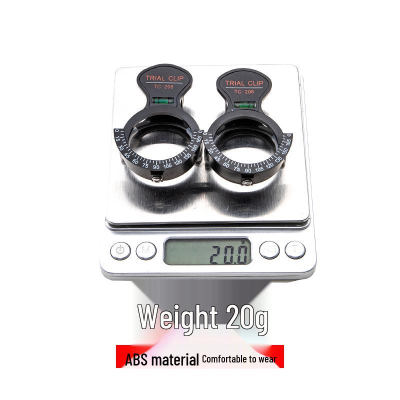 Adjustable Horizontal Monocular Trial Frame with Balance Meter - Optometry Eyeglasses Instrument for Ophthalmic Use