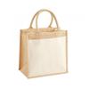 Pocket Jute Midi Tote