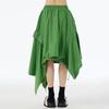 Xitao Asymmetrical Drawstring Loose Skirt HQQ2442