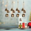 Iron Bell Chime with 3 Large Vintage Cow Bells On Rope Rustic Large Wall Hanging Decor Home Supplies