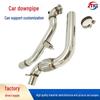 Stainless Steel Downpipe for 2015-2016 EcoBoost 2.3T Muffler Turbo