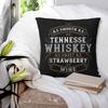 As Smooth As Tennessee Whiskey Square Pillowcase Pillow Cover Polyester Cushion Decor Comfort Throw Pillow for Home Car