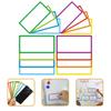 27pcs Nine Colors Erasable Tag Board Durable Refrigerator Message Whiteboard  Home