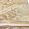 Used Fukuro obi, mother-of-pearl inlay, Oriental paisley, hana-bishi (flower diamond) pattern, peony, karahana (Chinese flower) pattern, gold thread,