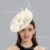 European and American bride rhinestone imitation hemp top hat, headgear, horse racing festival tea party, dance party exaggerated top hat