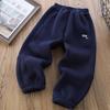2025 Kids' Winter Fleece Joggers: Thick, Stylish Sweatpants for Boys