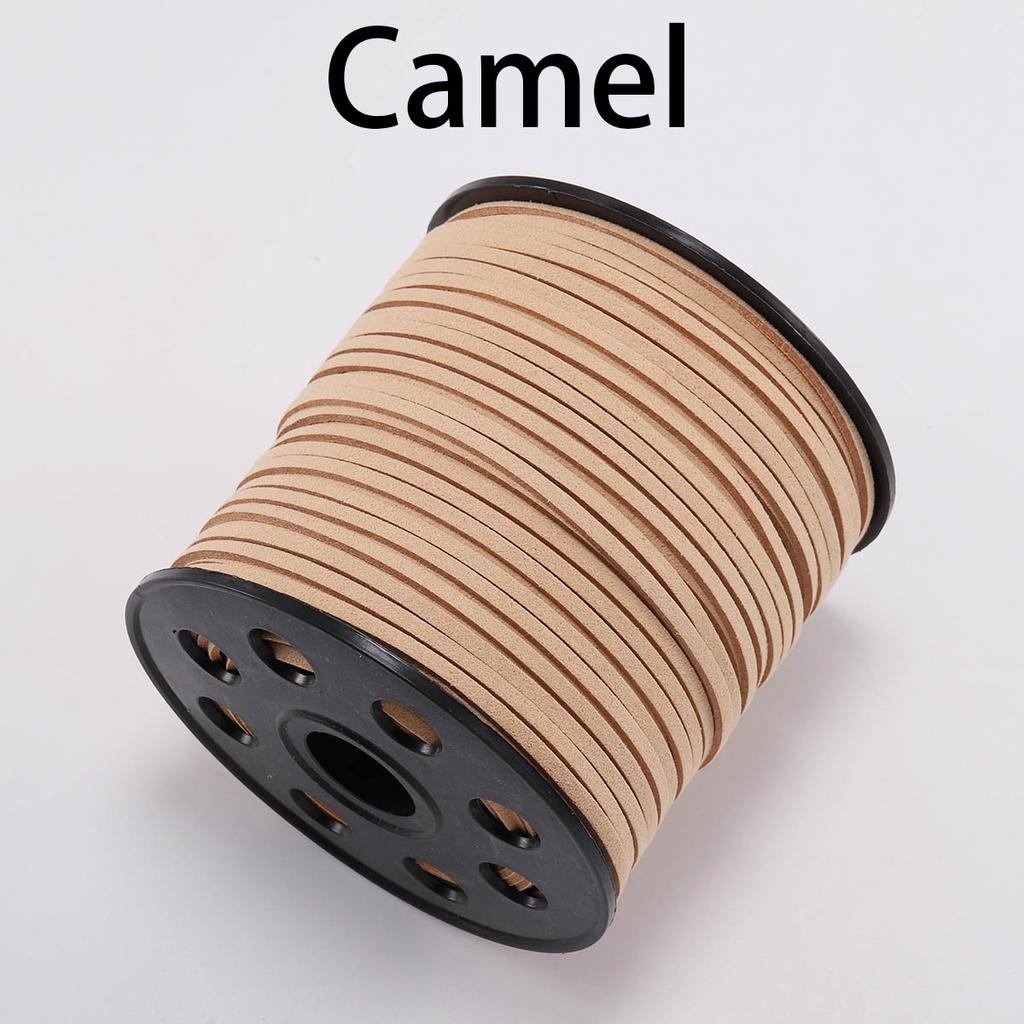 10 м/лот, 2,5 мм, плоский плетеный из искусственной замши, корейский бархатный кожаный браслет ручной работы с бисером, ожерелье «сделай сам» для изготовления ювелирных изделий, фурнитура