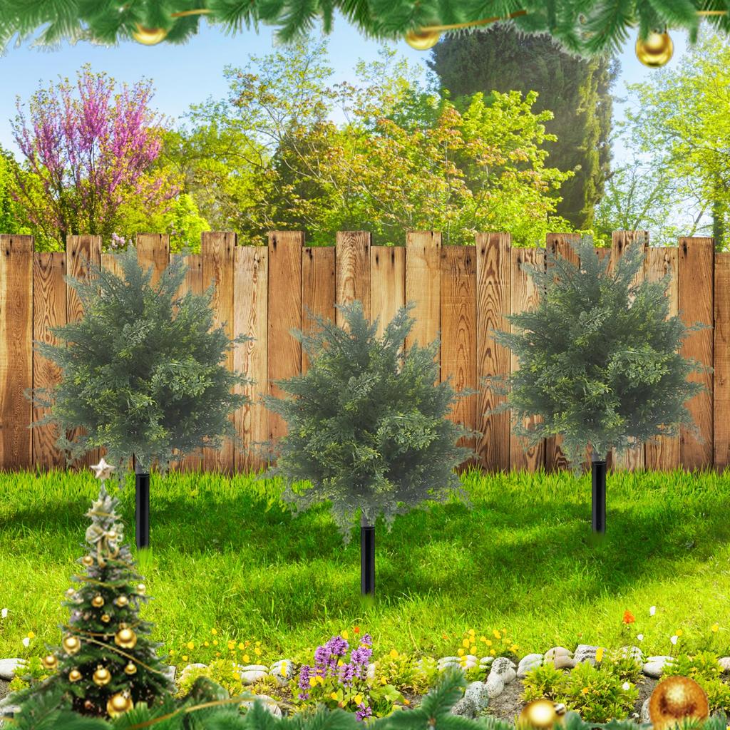 Топиарные деревья из настоящего кедра 3 фута для декора крыльца, искусственные кустарники, искусственные растения