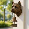 Dog Welcome Bell Vintage Shopkeepers Bell Wall Mounted Dog Door Bell with Welcome Sign for Farmhouse Home Front Door Entrance