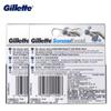 10 Pcs Gillette Sensor Excel Safety Razor Blades For Men With the Same Series of Razors